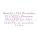 Decal House Winnie The Pooh Quote Mural Wall Decal Vinyl in Indigo | 16 H x 38 W in | Wayfair f56lilac