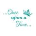 Decal House Once Upon a Time Wall Decal Vinyl in Green | 22 H x 35 W in | Wayfair f57turquoise