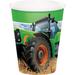 Creative Converting Tractor Time Paper Disposable Cup in Green | Wayfair DTC318055CUP
