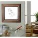 Darby Home Co Wall Mounted Dry Erase Board Wood/Manufactured Wood in Brown/White | 48 H x 48 W x 1 D in | Wayfair DBYH1065 34280878