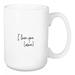 Ebern Designs Delshire I Love You More Coffee Mug Ceramic in Black/Brown/White | 4.62 H in | Wayfair 7CFF97D72C5E4B8DAA85AD1074A18903