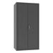 Durham Manufacturing 72" H x 36" W x 24" D 14 Gauge Welded Heavy Duty Flush Door Style Empty Storage Cabinet in Gray | Wayfair 3501-BDLP-95