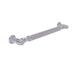 Allied Brass Reeded Grab Bar Metal in Gray/White | 36 H in | Wayfair TD-GRR-36-PC