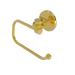 Allied Brass Satellite Orbit One Wall Mounted Euro Tissue Ring w/ Twist Detail Metal in Yellow | 6 H x 7 W x 2.6 D in | Wayfair 7124ET-PB