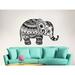 Decal House Elephant Wall Decal Vinyl in Red | 22 H x 32 W in | Wayfair zx96LightRed