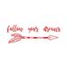 Decal House Winnie The Pooh Quote Mural Wall Decal Vinyl in Red | 16 H x 38 W in | Wayfair f56red