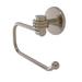 Allied Brass Satellite Orbit One Wall Mounted Euro Tissue Ring w/ Dotted Detail Metal in Gray | 6 H x 7 W x 2.6 D in | Wayfair 7124ED-PEW