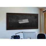 Darby Home Co Wall Mounted Chalkboard Wood in Brown | 54 H x 24 W x 0.75 D in | Wayfair DRBC8978 33966891