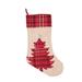 Steelside™ Plaid Christmas Tree Stocking Cotton in Brown/Red | 20 H x 8.5 W in | Wayfair 6BB4188B77A446C193CF334ABF7EE7D6