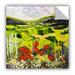 Darby Home Co Meadow Lark Removable Wall Decals Canvas/Fabric in Green/Yellow | 18 H x 18 W in | Wayfair DRBC2883 31558820