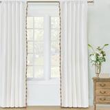 Eastern Accents Tresco Linen Semi-Sheer Rod Pocket Single Curtain Panel Linen | 84 H in | Wayfair CRA-386D