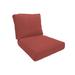 Eddie Bauer Outdoor Lounge Seat/Back Cushion in Red/Brown | 5 H x 24 W in | Wayfair 11566U-F5407