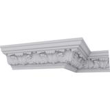 Ekena Millwork Colton Acanthus Crown Moulding Urethane | 3.25 H x 96.13 W x 3.5 D in | Wayfair MLD03X04X04CO