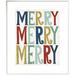 East Urban Home Holiday on Wheels X by Michael Mullan - Textual Art Print on Vanvas | 25.6 H x 22.6 W x 1.5 D in | Wayfair EUBM3400 42921636