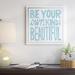 East Urban Home 'Be Your Own Kind of Beautiful' Textual Art Canvas in White | 36 H x 36 W x 1.5 D in | Wayfair EUHG6188 42271259
