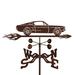 EZ Vane Inc 1967 Mustang Weathervane Metal/Steel in Brown/Gray | 28 H x 21 W x 9 D in | Wayfair Car-Mustang Weathervane - Garden Mount