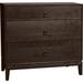 Copeland Furniture Mansfield 3 Drawer 33.5" W Solid Wood Dresser Wood in Brown | 31.25 H x 33.5 W x 18 D in | Wayfair 2-MAN-31-53