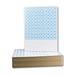 Flipside Products Hundreds Grid Two Sided Dry Erase Lap Wall Mounted board, 9" x 12" Melamine in White | 12 H x 9 W x 0.625 D in | Wayfair 12423