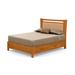 Copeland Furniture Monterey Storage Platform Bed Wood and /Upholstered/Microfiber/Microsuede in Brown | 52 H x 64.25 W x 84 D in | Wayfair