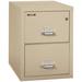 FireKing Fireproof 2-Drawer Vertical File Cabinet Metal/Steel in White | 27.75 H x 17.75 W x 31.5625 D in | Wayfair 2-1831-C (parchment)