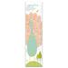 Harriet Bee Tobin Peacock Personalized Growth Chart Canvas in Blue/Pink | 39 H x 10 W in | Wayfair 46C2BAE926EE4158BEAFCAF8F52CE8E4