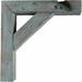 Ekena Millwork Vintage Farmhouse Bracket Wood in Brown | 12 H x 3.5 W x 8 D in | Wayfair BKTB03X08X12TRBU-CASE-6