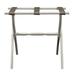 Gate House Furniture Folding Wood Luggage Rack Wood in Brown | 20 H x 23 W x 13 D in | Wayfair 1406bg