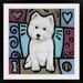 Harriet Bee 'West Highland White Terrier Pop Art' by Dunadry Graphic Art Print | 24 H x 24 W x 1 D in | Wayfair 0F71E2565D254E5796CD0A556AF9F9EA