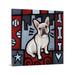 Harriet Bee Dunadry French Bulldog Pop Art by Eric Waugh - Graphic Art Print | 12 H x 12 W x 1.5 D in | Wayfair 88A62C7B06054447ABBFC874C72CA3D8