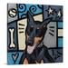 Harriet Bee Dunadry Doberman Pinscher Pop Art by Eric Waugh - Graphic Art Print | 12 H x 12 W x 1.5 D in | Wayfair 0845CD67E2E3443E8FFD0B27B2B6ED2B