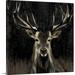 Millwood Pines Hafsa Young Buck' by Liz Jardine Painting Print in Green | 8 H x 8 W x 1.5 D in | Wayfair 61079A9FCC88492B849F59B088D875E2