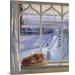 Fleur De Lis Living Yonkers Sundial & Cat' by Timothy Easton Painting Print Metal | 32 H x 28 W x 1 D in | Wayfair CAAB3EF0B5524A3F8925F112EA793F1B