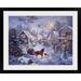 Great Big Canvas 'Christmas Art Merry Christmas by Nicky Boehme Painting Print, Cotton in Black | 35 H x 44 W x 1 D in | Wayfair 2153784_15_36x27