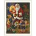 The Holiday Aisle® Thuc 'Toy Inspection' by Susan Comish Painting Print in Black | 44 H x 35 W x 1 D in | Wayfair 5674AE77C85642F48C5CC4C37EB2B63E