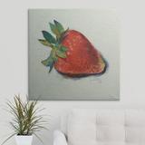 Winston Porter Anjlee Strawberry Painting' by Michael Creese Painting Print | 30 H x 30 W x 1.5 D in | Wayfair AC3207FF00B34FA695189A190026D3CA