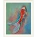 Bay Isle Home™ Wireman Pearl Banded Koi' by Michael Creese Painting Print Metal in Brown | 38 H x 32 W x 1 D in | Wayfair