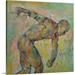 Winston Porter Anjlee Discus Thrower' by Michael Creese Painting Print | 12 H x 12 W x 1.5 D in | Wayfair 8EFDCDF9AAE340DB8BC4FF7BB5AF78AA