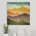 Great Big Canvas 'Mountain View' by Ryan Fowler Graphic Art Print | 30 H x 30 W x 1.5 D in | Wayfair 1421089_1_30x30