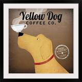 Winston Porter 'Yellow Dog Coffee Co' by Ryan Fowler Vintage Advertisement | 28 H x 28 W x 1 D in | Wayfair B6CBE125D94B4FF6A99C98CFCB242F8D