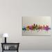 Ebern Designs 'Kansas City Skyline' by Francy Graphic Art Print Metal | 40 H x 60 W x 1.5 D in | Wayfair 37743EA6F7A348D0BA1CE76E0A6542A5