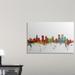 Ebern Designs Denver Colorado Skyline by Michael Tompsett - Graphic Art Print | 16 H x 24 W x 1.5 D in | Wayfair DA7C8330445B4D92BC2223087D5ECDE5