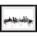 Ebern Designs 'Denver Colorado Skyline' by Michael Tompsett Graphic Art Print Metal | 24 H x 32 W x 1 D in | Wayfair