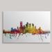 Ebern Designs 'Pittsburgh Pennsylvania Skyline' by Francy Graphic Art Print | 20 H x 30 W x 1.5 D in | Wayfair 9910161BF95340EA9A63E1A3C67DE691