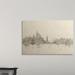 Ebern Designs 'New York Skyline Sheet Music Cityscape' by Francy Graphic Art Print | 20 H x 30 W x 1.5 D in | Wayfair