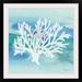 Great Big Canvas 'Sea Life Coral II' by Lisa Audit Painting Print in Blue/White | 28 H x 28 W x 1 D in | Wayfair 2293620_15_20x20