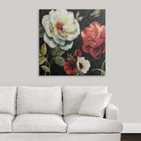 Ophelia & Co. Musso Floral Story IV on ' by Lisa Audit Painting Print in Black | 35 H x 35 W x 1.5 D in | Wayfair 3AAF6E186E84467E9CA7EB49394C2AE2