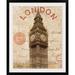 Williston Forge 'Letter from London' Graphic Art Print | 23 H x 20 W x 1 D in | Wayfair 0806809B2B8340F3B4D9BF7240F159A8