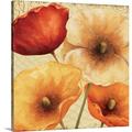 Great Big Canvas 'Poppy Spice III' Daphne Brissonnet Graphic Art Print | 16 H x 16 W x 1.5 D in | Wayfair 1052071_1_16x16