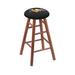 Holland Bar Stool NHL 24" Bar Stool Plastic/Acrylic in Yellow | 24 H x 18 W x 18 D in | Wayfair RC24OSMedPitPen