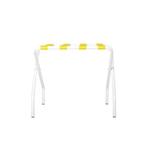 Innit Pamaleta Folding Metal Luggage Rack Plastic/Metal in White | 20 H x 18 W x 18 D in | Wayfair i13-02-03n